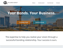 Tablet Screenshot of garisagency.com